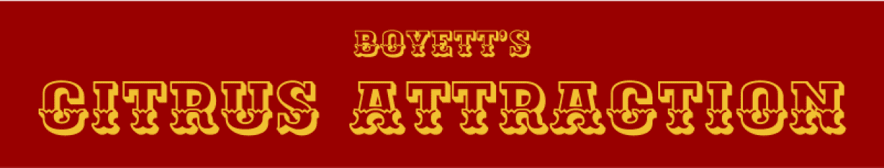 Boyett’s Citrus Attraction